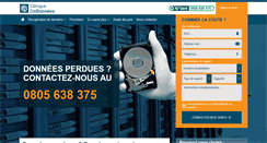 Desktop Screenshot of clinique-de-donnees.fr