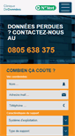 Mobile Screenshot of clinique-de-donnees.fr